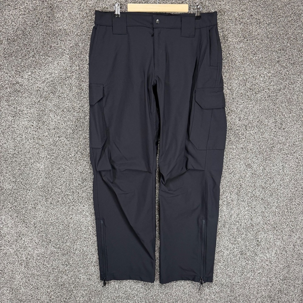 Wild Things Tactical Lightweight Soft Shell Pants‎ Mens L/32 Black Cargo Stretch